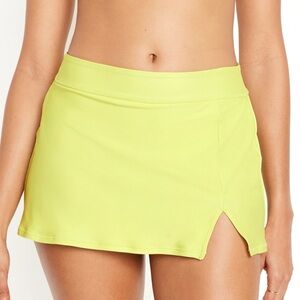 NWT High-Waisted Swim Skirt